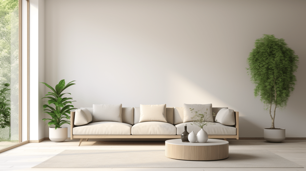 Abrace la simplicidad: sala de estar minimalista