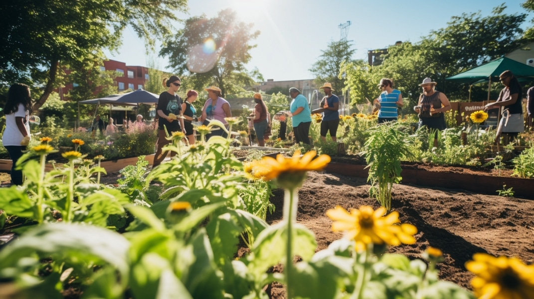 Os benefícios da jardinagem urbana: explorando os espaços verdes da cidade