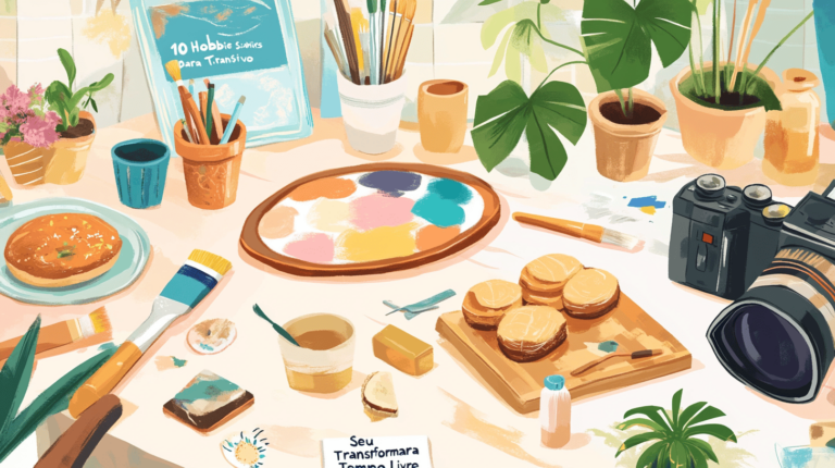 10 Hobbies Criativos para Transformar Seu Tempo Livre