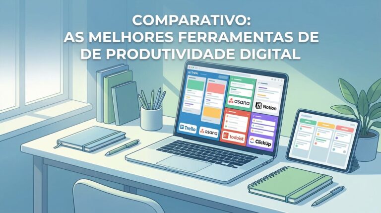 Comparativo: As Melhores Ferramentas de Produtividade Digital